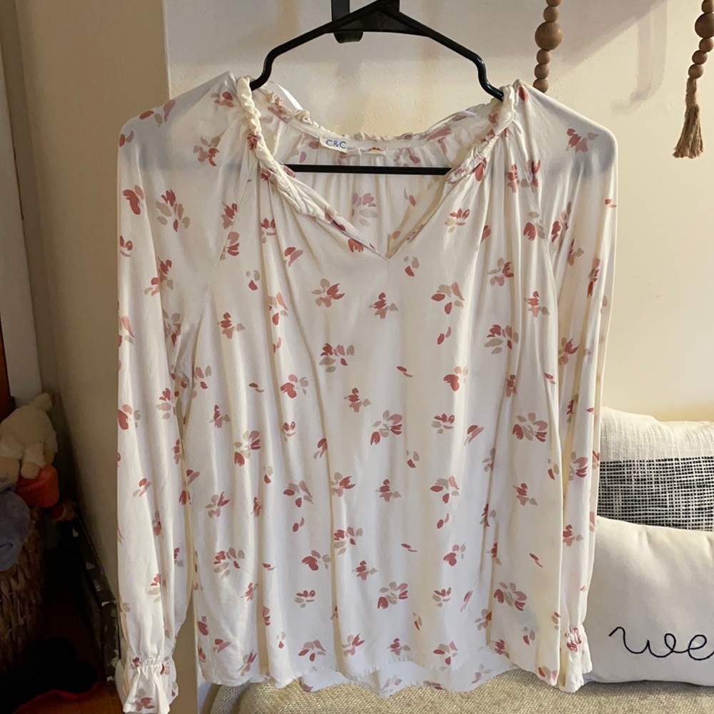 Long sleeve blouse